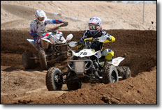 Evan Thatcher - Suzuki LTR450 ATV motocross racing