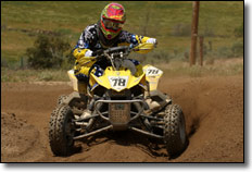 Evan Thatcher - Suzuki LTR450 ATV motocross racing