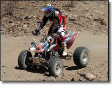 Javier Robles - Honda TRX 450R  - Score International BAJA 500 ATV Race