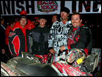 Wayne Matlock, Harold Goodman, Justin Caster - Honda TRX 700XX  - Score International San Felipe ATV Race