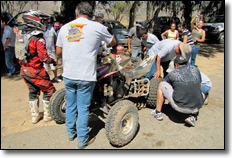 Javier Robles  - Honda TRX 700XX  - Score International Baja 500 ATV Race