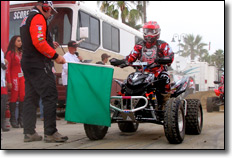 Wayne Matlock - Honda TRX700XX ATV SCORE International - BAJA 500 ATV Desert Race