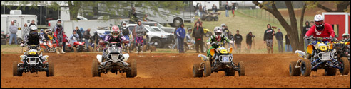 TQRA Pro-Am ATV Motocross Podium