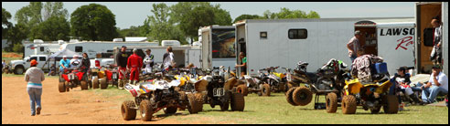 TQRA Pro-Am ATV Motocross Podium