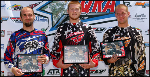 TQRA Expert ATV Motocross Podium