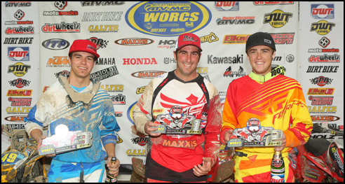 WORCS Racing Pro ATV Podium