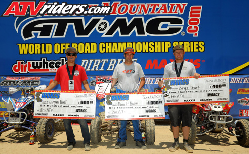 WORCS Racing Pro ATV Podium