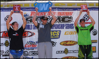 Pro ATV WORCS Podium