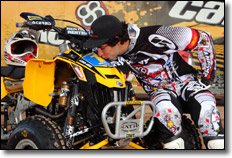 Jeremie Warnia - CanAm DS450 ATV WORCS Racing