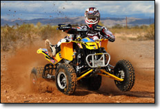 Jeremie Warnia - CanAm DS450 ATV WORCS Racing