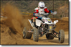 Rainbow Mike Cafro - Honda TRX 450R ATV WORCS Racing