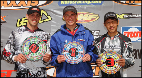 WORCS Racing Pro-Am ATV Podium