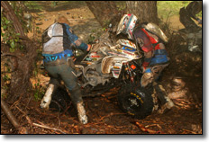 Jarrod McClure - Honda TRX 450R ATV WORCS Racing