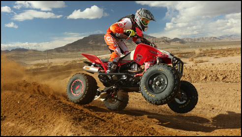 David Haagsma Honda 450R ATV