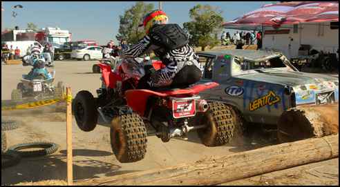 David Flores & Mike Sloane - Honda 450R ATV