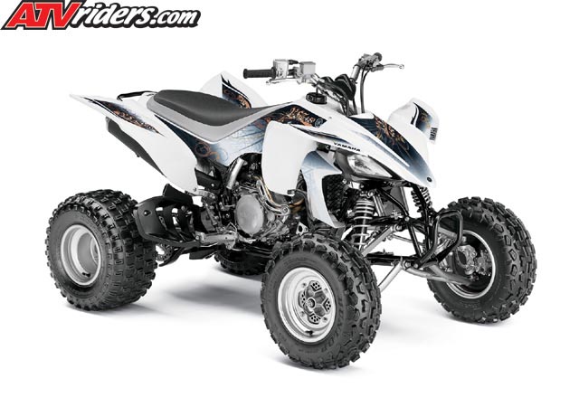 2012 YFZ450 White Gauntlet