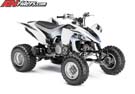 2012 YFZ450 White Gauntlet