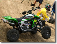 Chad Wienen - Kawasaki KFX450R ATV  AMA Motocross