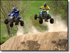 Chad Wienen & Thomas Brown - Yamaha YFZ450R ATV - AMA ATV Motocross
