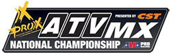 AMA ATV Motocross National Motocross Racing Series Logo