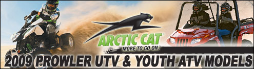 Arctic Cat Prowler UTV & Youth ATV Models
