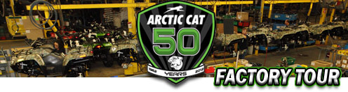 Arctic Cat ATV Factory Tour