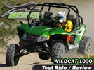 2011 Arctic Cat Prowler XTZ 1000 SxS / UTV Test Ride Review
