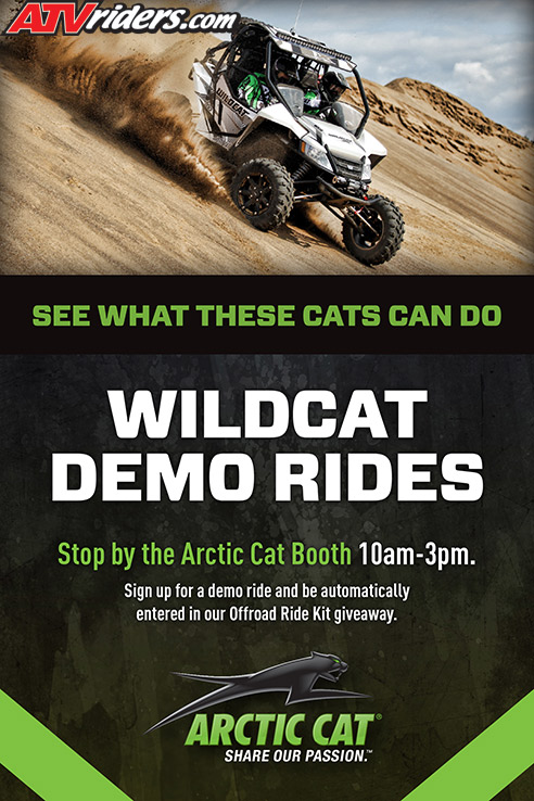 Arctic Cat Wildcat Demo Rides