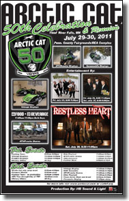 Arctic Cat 50th Anniversary Flyer