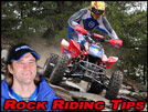 ATV Riding Tips - Andy Lagzdins Tackles Rock Riding

