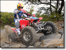Honda TRX 450R ATV Rock Riding