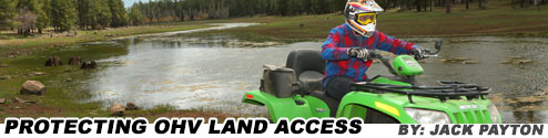 Protecting Public ATV & SxS UTV Off-Road Land Access