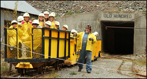 Old Hunred Mine Tours School Field Trip
