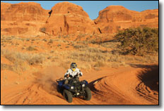 Moab Trail System ATV & UTV / SxS Riding Area Yamaha Grizzly ATV