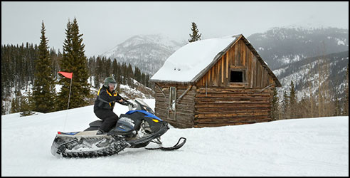 Snowmobile Cabin