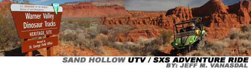Sand Hollow State Park OHV Area Adventure Ride