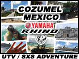 Yamaha Rhino 700 UTV / SxS Island Adventure Ride in Cozumel, Mexico