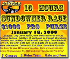10 Hours Sundowner ATV Race