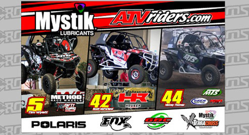 ATVriders.com Terracross race team poster