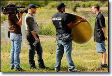 American Chopper producer and film crew
