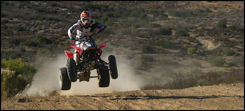 Azteca Motorsports / Adelitas Racing Honda 450R ATV

