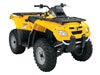 Yellow Can Am Outlander 650 H.O. 4x4 ATV