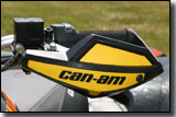 BRP CanAm X Package ATV hands guards/bark busters