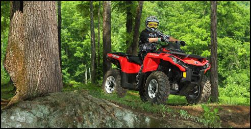 2012 BRP Can-Am Outlander ATV 