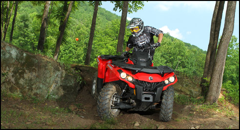 2012 BRP Can-Am Outlander ATV 