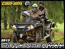 2013 Can-Am Outlander MAX Two Up Utility ATV Review