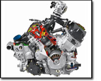 Rotax 650 H.O ATV V-Twin engine
