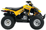 2009 Can-Am DS 70 Youth Sport ATV Side