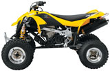 Can-Am DS 450 Yellow Left