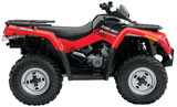 Red Outlander 500 4x4 ATV